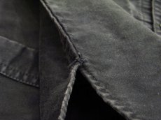 画像7: 1950's~ French "Dumont Durville" Cotton Moleskin Jacket　BLACK　size S - M (7)