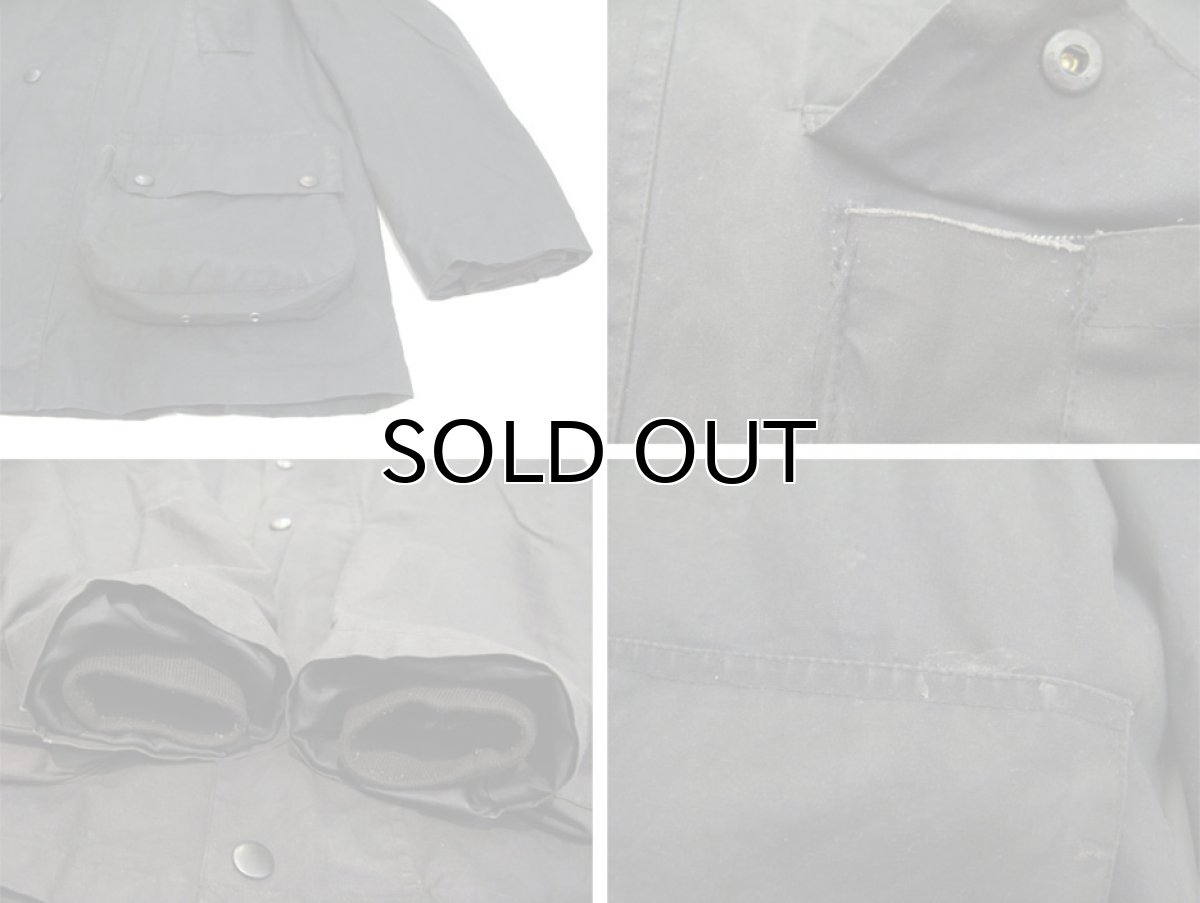 画像9: England "LAKE LINE" Waxed Cotton Jacket BLACK size L (表記 EU 50 / UK 40) (9)