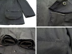 画像9: England "LAKE LINE" Waxed Cotton Jacket　BLACK　size L (表記 EU 50 / UK 40) (9)