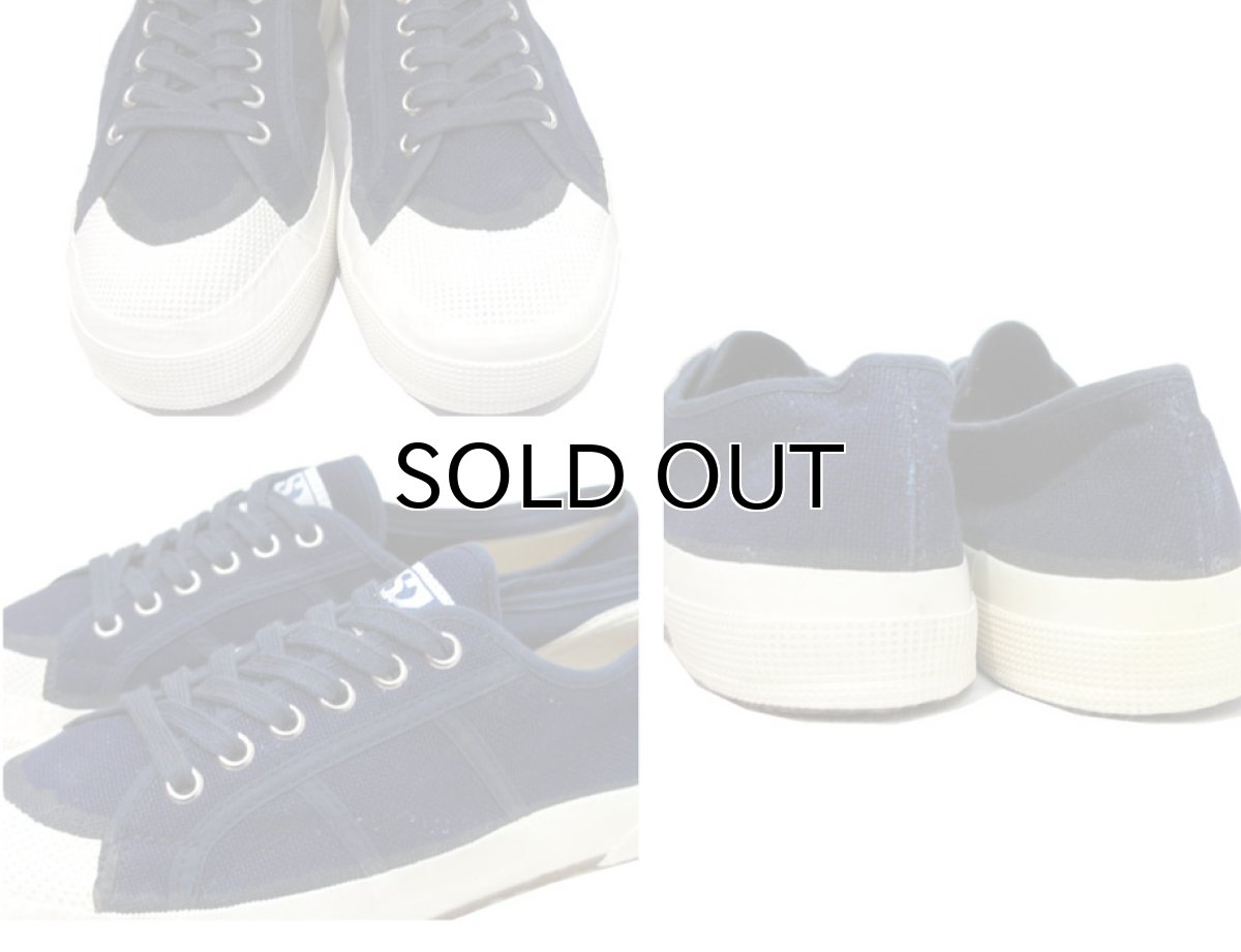 画像4: 1986 Italian Military "SUPERGA" Cotton Sneaker Dead Stock NAVY size 43 (約27.5 cm) (4)