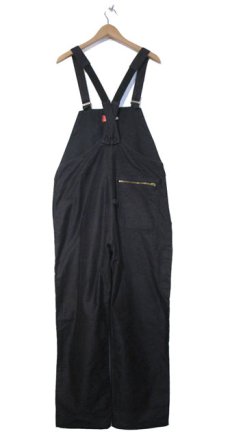 画像2: 1950-60's French "ADOLPHE LAFONT" Moleskin Worker Overall 　BLACK　size M - L (表記 不明) (2)