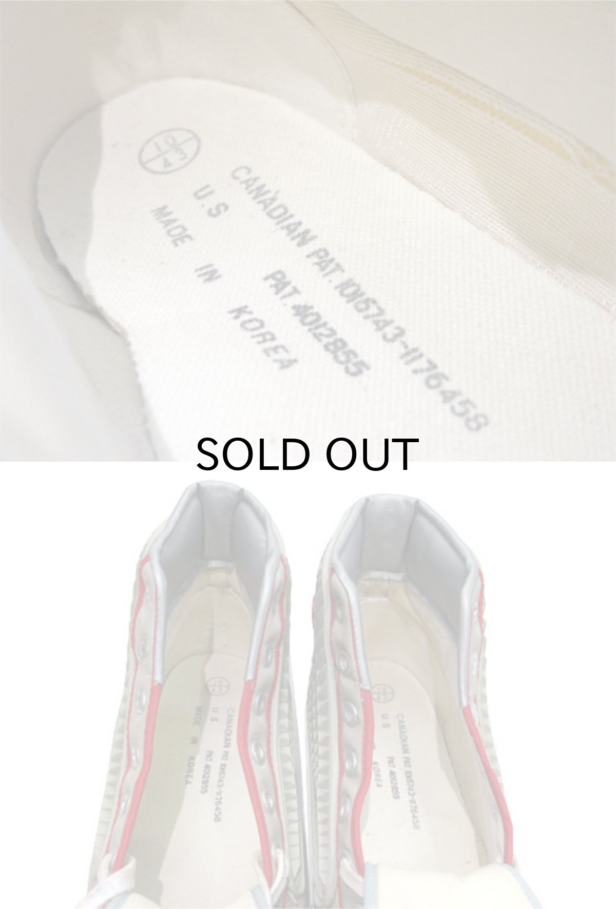 画像5: 1980's "D-GEL" Sports Shoes -made in KOREA- GREY size 10 (28 cm) (5)