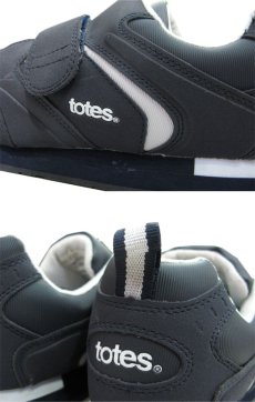 画像5: "totes" Velcro Sneaker　Charcoal Grey　size 8.5 (26.5 cm) (5)