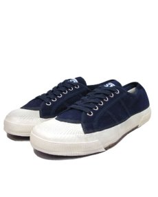 画像1: 1986 Italian Military "SUPERGA" Cotton Sneaker　Dead Stock　NAVY　size 43 (約27.5 cm) (1)