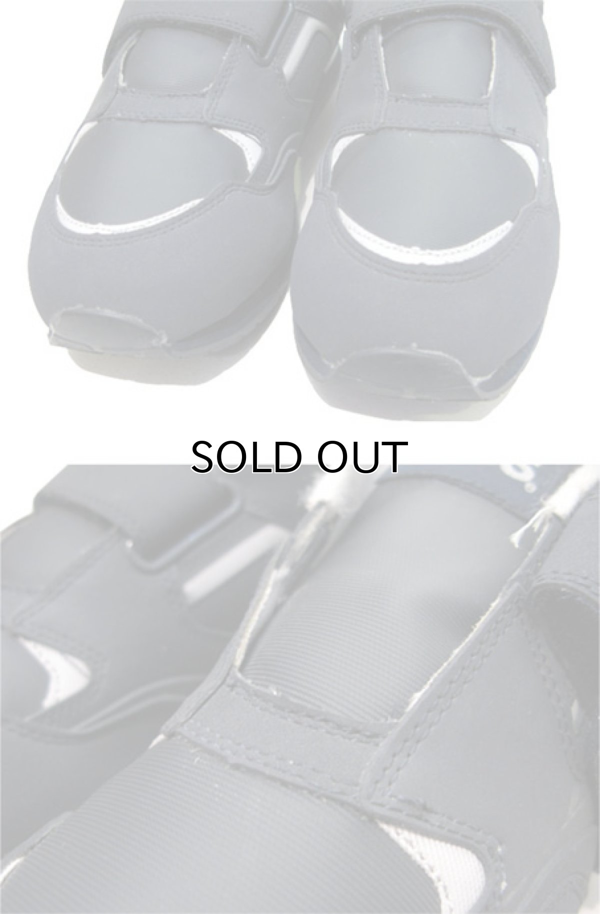 画像4: "totes" Velcro Sneaker Charcoal Grey size 8.5 (26.5 cm) (4)