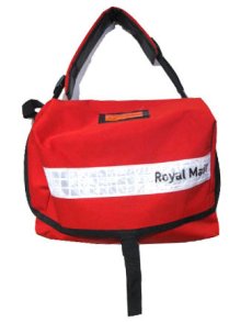 画像1: England Royal Mail "MICHAEL LINNELL" Messenger Bag　color : RED (1)