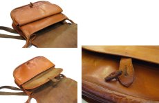 画像4: OLD Europe Leather Shoulder Bag　color : BROWN (4)