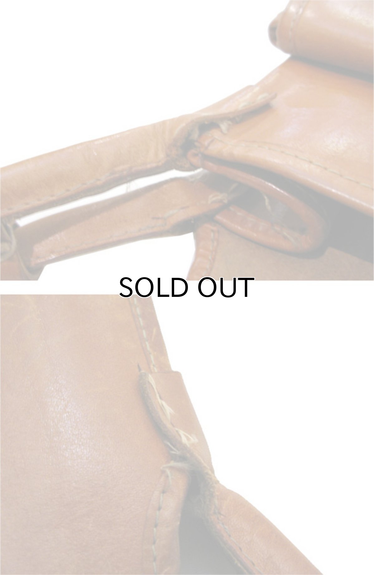 画像8: OLD Europe Leather Shoulder Bag　color : BROWN (8)