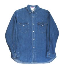 画像3: 1970's~ MAC KEEN L/S Denim Western Shirts  made in France　Blue Denim　size M - L (表記 不明) (3)