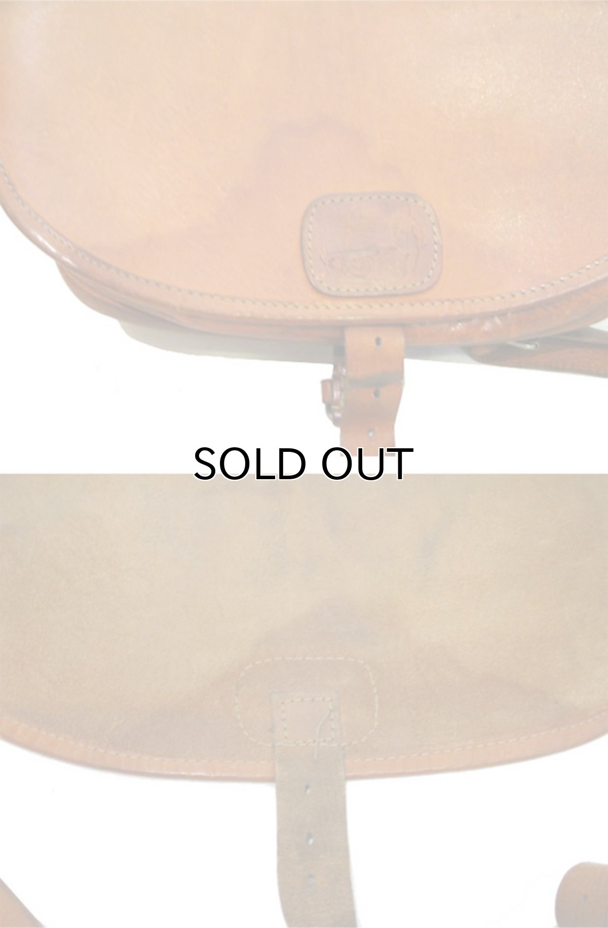 画像7: OLD Europe Leather Shoulder Bag　color : BROWN (7)