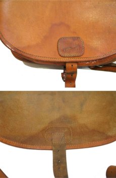 画像7: OLD Europe Leather Shoulder Bag　color : BROWN (7)