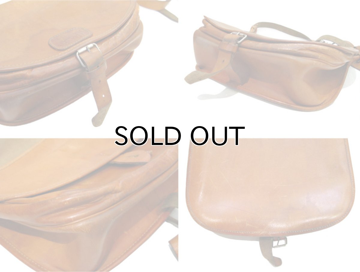 画像5: OLD Europe Leather Shoulder Bag　color : BROWN (5)
