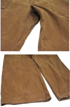 画像6: 1940's~ French Cotton Duck Work Trousers　BROWN　size w 32 inch (6)