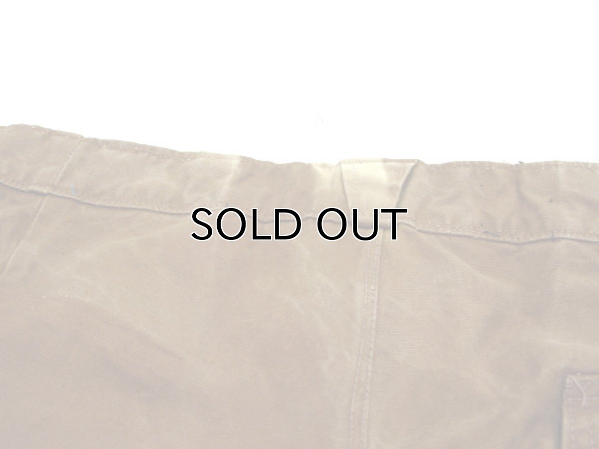 画像7: 1940's~ French Cotton Duck Work Trousers　BROWN　size w 32 inch (7)