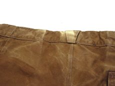 画像7: 1940's~ French Cotton Duck Work Trousers　BROWN　size w 32 inch (7)