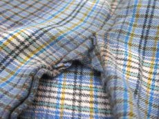 画像6: OLD French Cotton Pullover Long Shirts　BLUE系　size L (6)