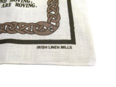 画像6: OLD Linen Fabric Tapestry "THE SPINNING WHEEL"　-made in IRELAND-　NATURAL　49cm x 75cm (6)