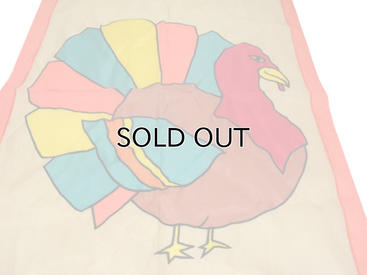 画像2: Nylon Banner "鳥" Multi Color 70cm x 100cm (2)