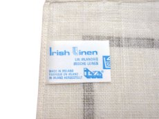 画像4: OLD Linen Fabric Tapestry "THE SPINNING WHEEL"　-made in IRELAND-　NATURAL　49cm x 75cm (4)