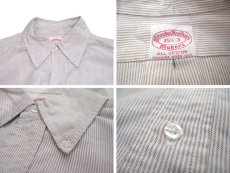 画像4: 1970's~ BROOKS BROTHERS B/D Oxford Shirts　BEIGE　size L (表記 15 1/2) (4)