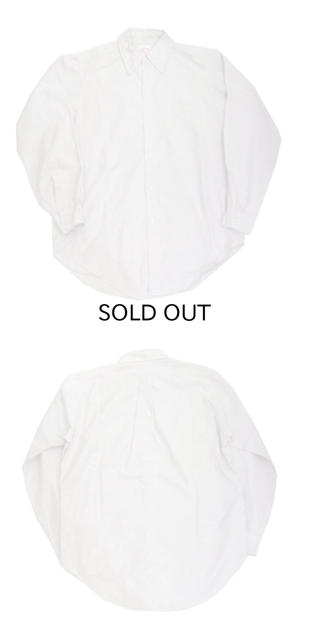 画像3: 1970's~ BROOKS BROTHERS B/D Oxford Shirts BEIGE size L (表記 15 1/2) (3)