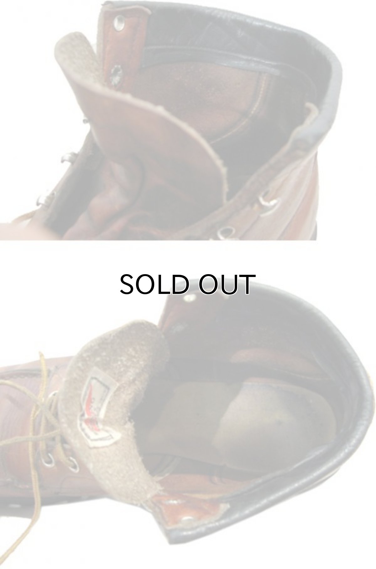 画像6: 1990's"RED WING" Moc Toe Work Boots -made in USA-　Red Brown　size 約28cm (6)