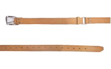 画像2: Italian Military Leather Ring Belt　color : Tan　size w 28 inch~ (2)