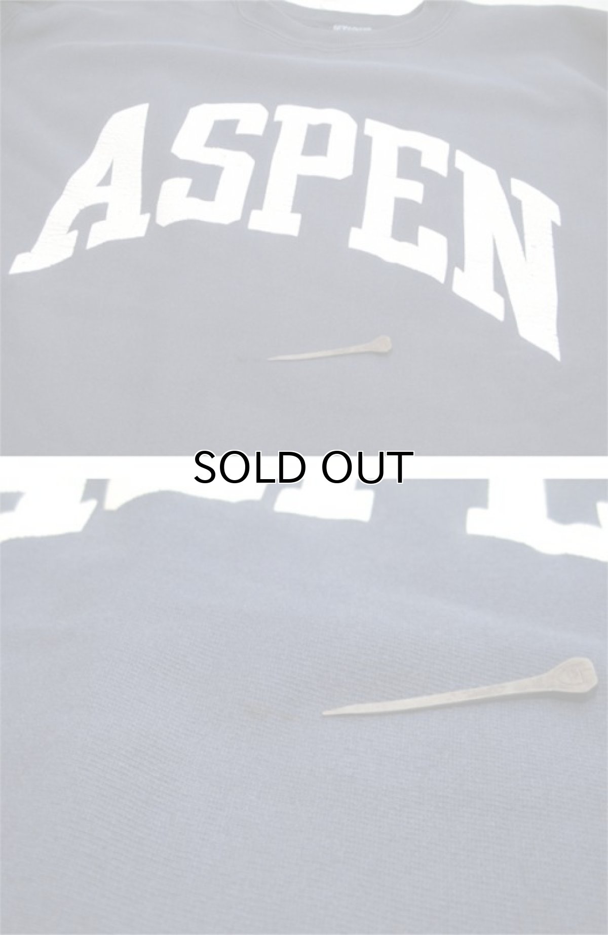 画像5: 1990's Champion Reverse Weave Sweat Shirts "ASPEN" -made in USA- NAVY size L (表記 XL) (5)