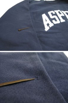 画像6: 1990's Champion Reverse Weave Sweat Shirts "ASPEN" -made in USA-　NAVY　size L (表記 XL) (6)