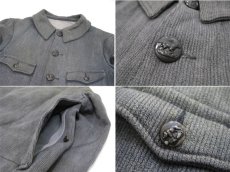 画像4: 1950's French "VETVOR" Cotton Pique Hunting Jacket　GREY　size M (表記 なし) (4)
