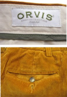 画像3: "ORVIS" Wide Wale Corduroy Trousers　Mustard　size w 32.5 inch (3)