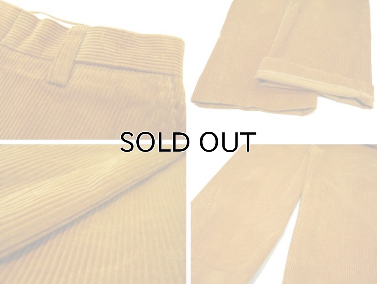 画像5: "ORVIS" Wide Wale Corduroy Trousers Mustard size w 32.5 inch (5)