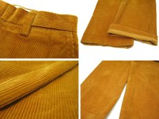 画像5: "ORVIS" Wide Wale Corduroy Trousers　Mustard　size w 32.5 inch (5)