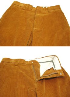 画像4: "ORVIS" Wide Wale Corduroy Trousers　Mustard　size w 32.5 inch (4)