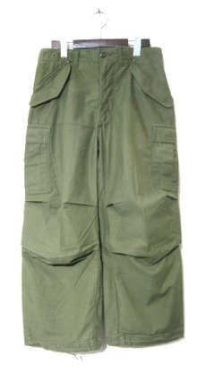 画像1: 1970's US Military "M-65" Field Pants　OLIVE　size w ~32 inch (SMALL - SHORT) (1)