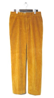 画像1: "ORVIS" Wide Wale Corduroy Trousers　Mustard　size w 32.5 inch (1)