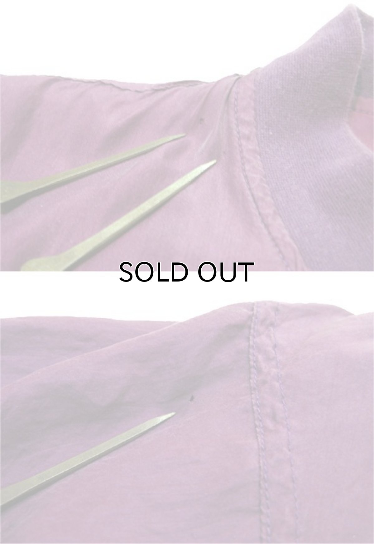 画像6: 1990's "PACIFIC" Zip Up Silk Jacket　Purple　size XL (表記 XL) (6)