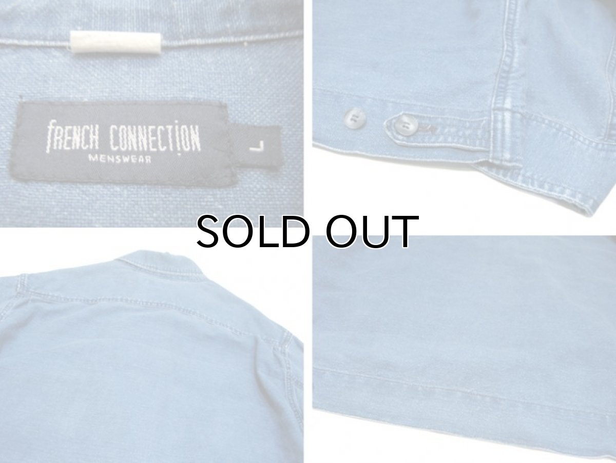 画像5: 1990's~ "FRENCH CONNECTION" Zip Up Jacket 　Blue　size L (表記 L) (5)