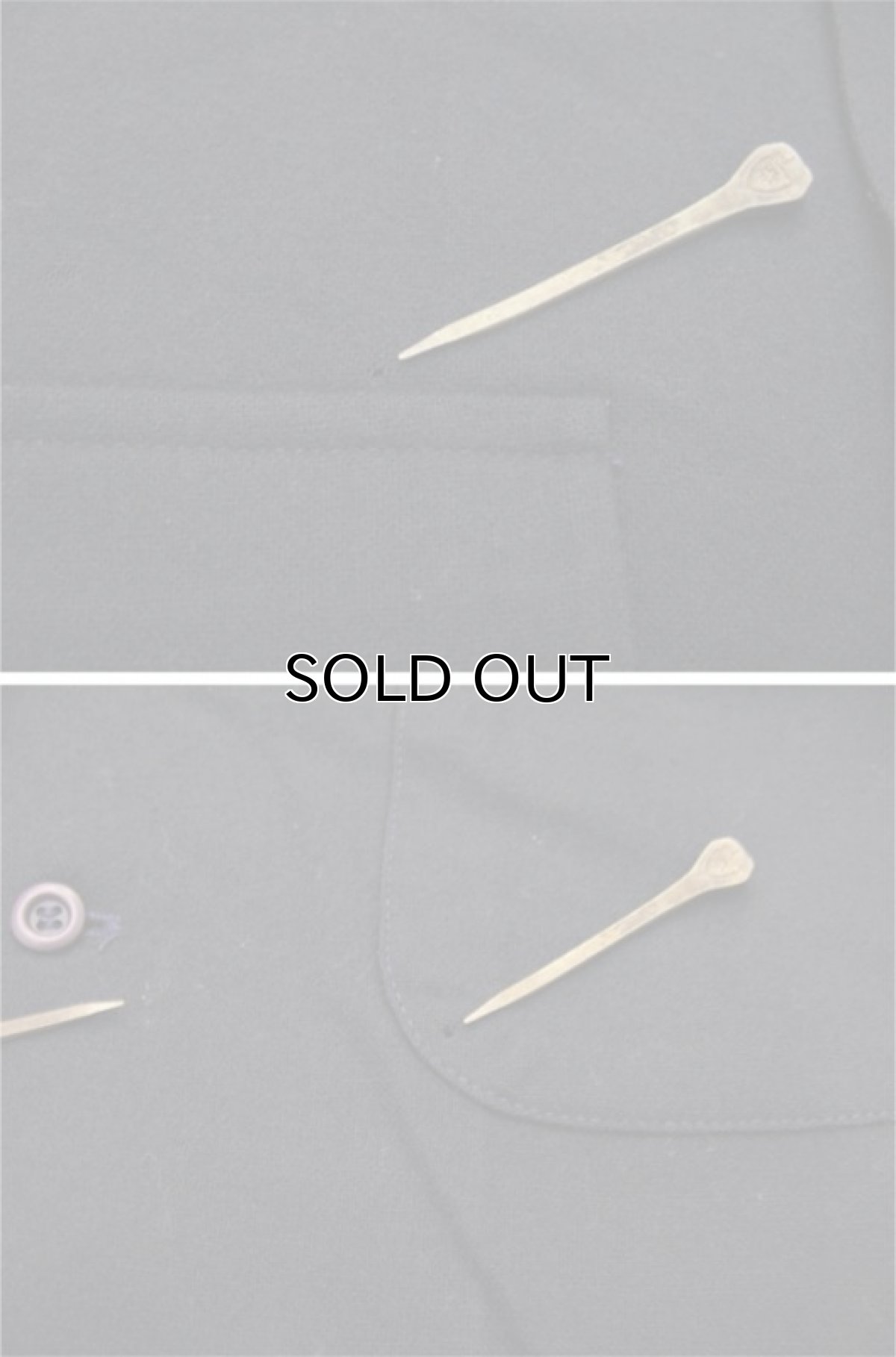 画像7: 1970's PENDLETON L/S Wool Box Shirts "SOLID"　NAVY　size L (表記 L) (7)