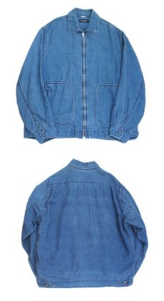 画像4: 1990's~ "FRENCH CONNECTION" Zip Up Jacket 　Blue　size L (表記 L) (4)