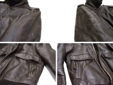 画像7: 1970's "SCHOTT" A-2 Style Leather Jacket -made in USA-　Dark Brown　size M - L (表記 38) (7)