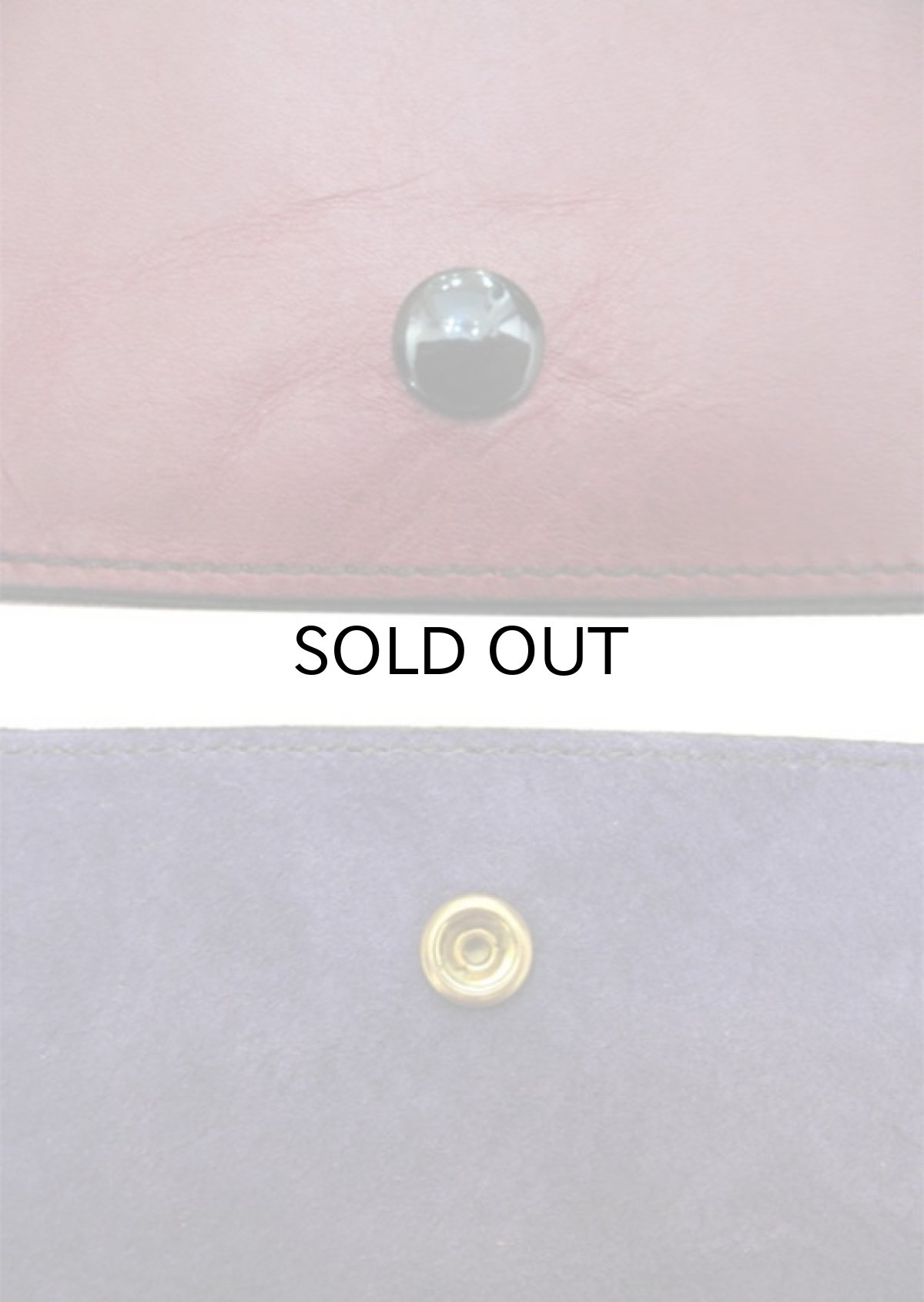 画像3: "JUTTA NEUMANN" Leather Wallet "the Waiter's Wallet"  color : Burgundy / Purple 長財布 (3)