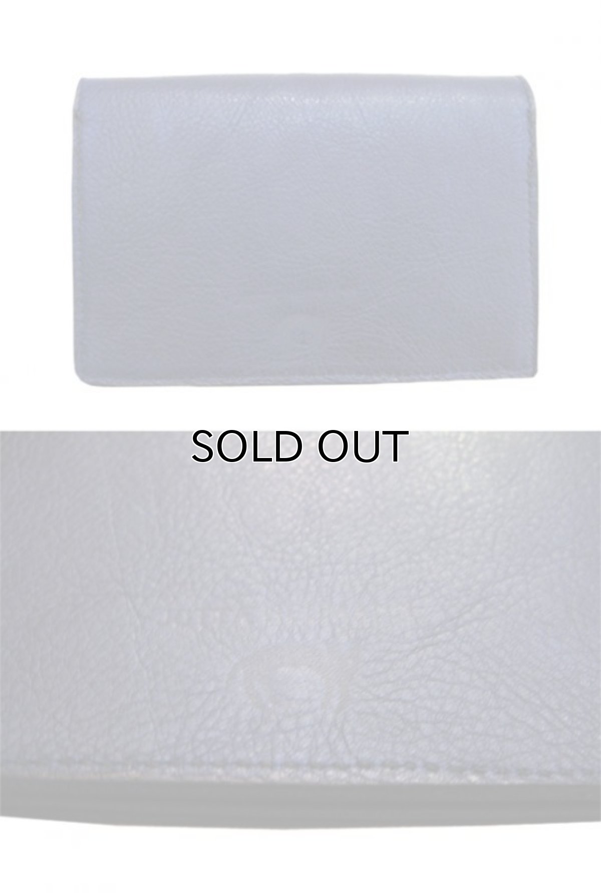 画像2: "JUTTA NEUMANN" Leather Wallet "the Waiter's Wallet" Medium Size　color : Navy / Sky Blue (2)