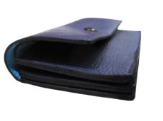 画像6: "JUTTA NEUMANN" Leather Wallet "the Waiter's Wallet" Medium Size　color : Navy / Sky Blue (6)
