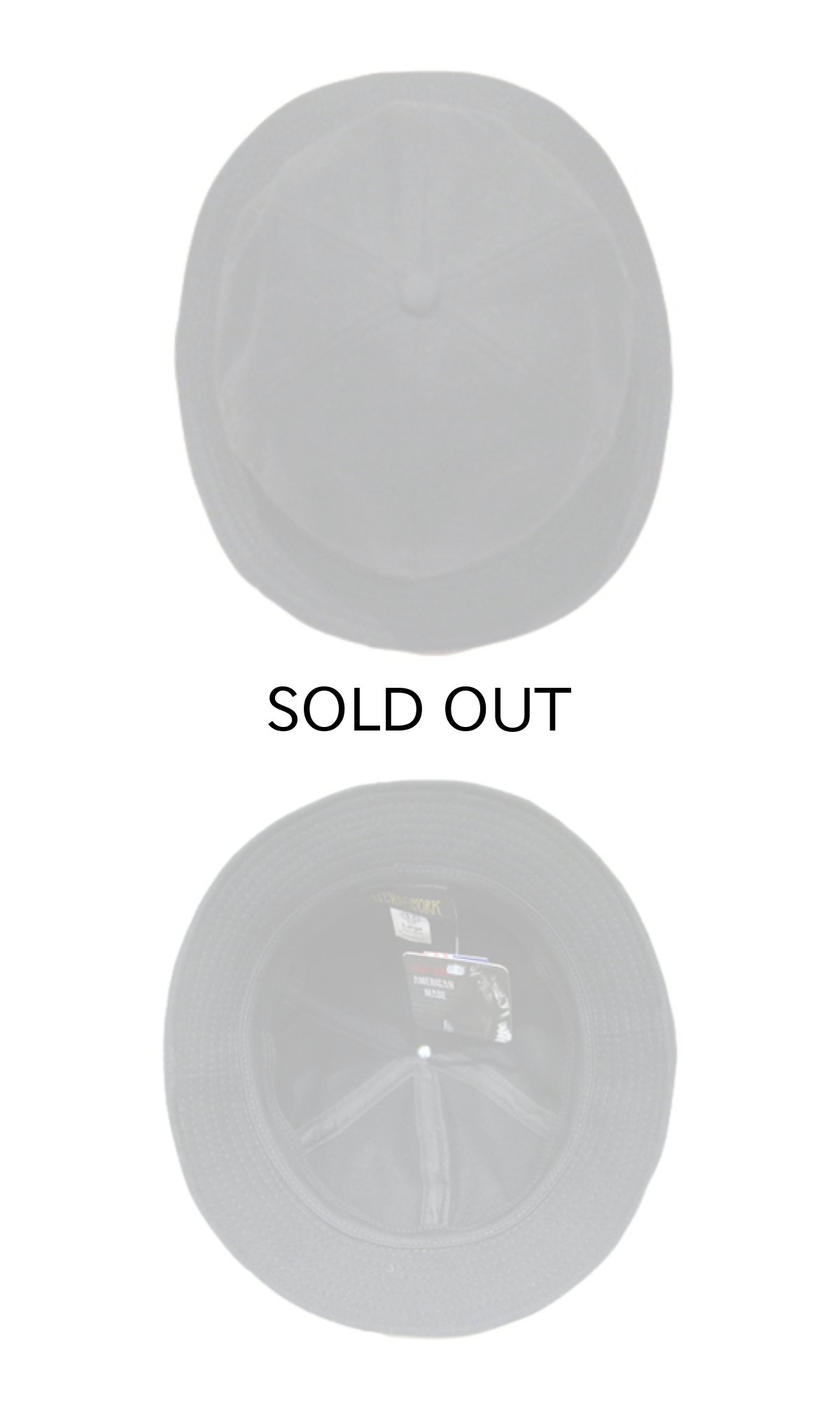 画像3: NEW YORK HAT CO. WOOL HAT BLACK (3)