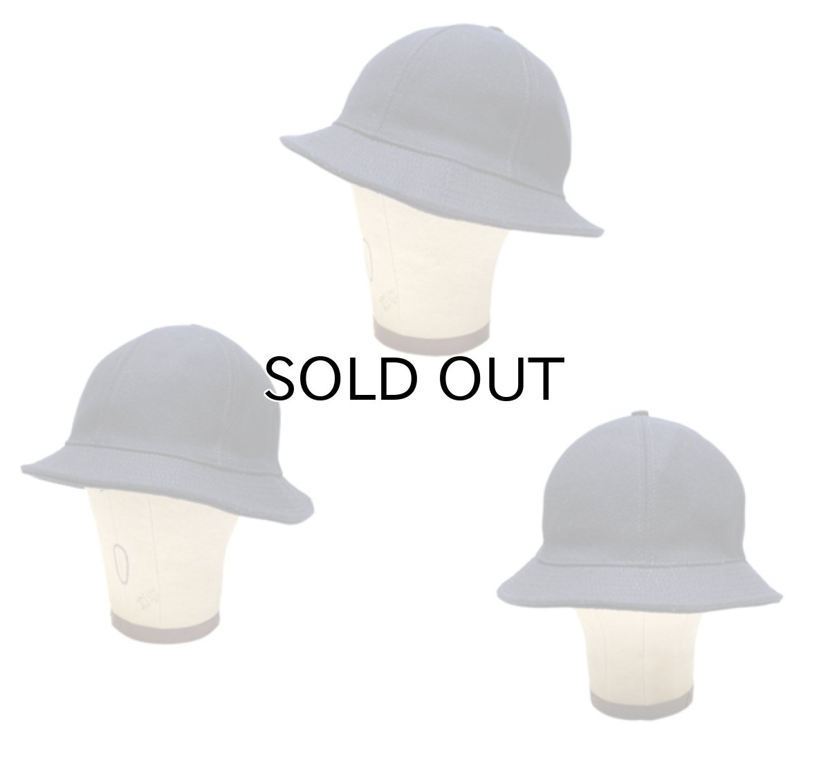 画像2: NEW YORK HAT CO. WOOL HAT NAVY (2)