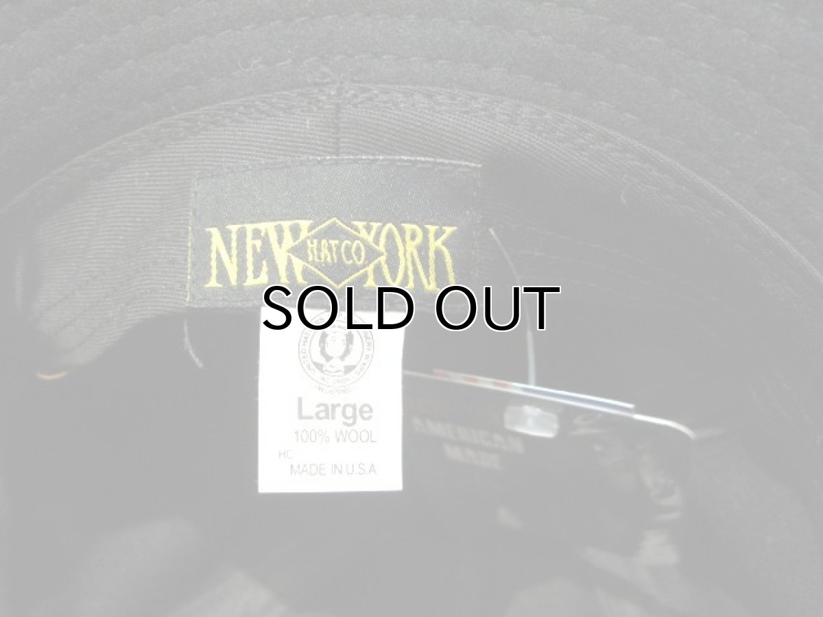 画像6: NEW YORK HAT CO. WOOL HAT BLACK (6)