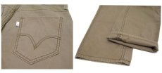 画像5: Levi's 511 Cotton Skinny Pants　BEIGE　size w 32 inch (表記 w30 L32) (5)