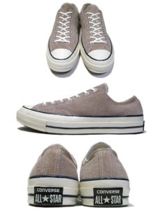 画像2: NEW Converse "Chuck Tailor Premium" Low-Cut Suede Sneaker　GREY　size 8.5 / 10 (2)