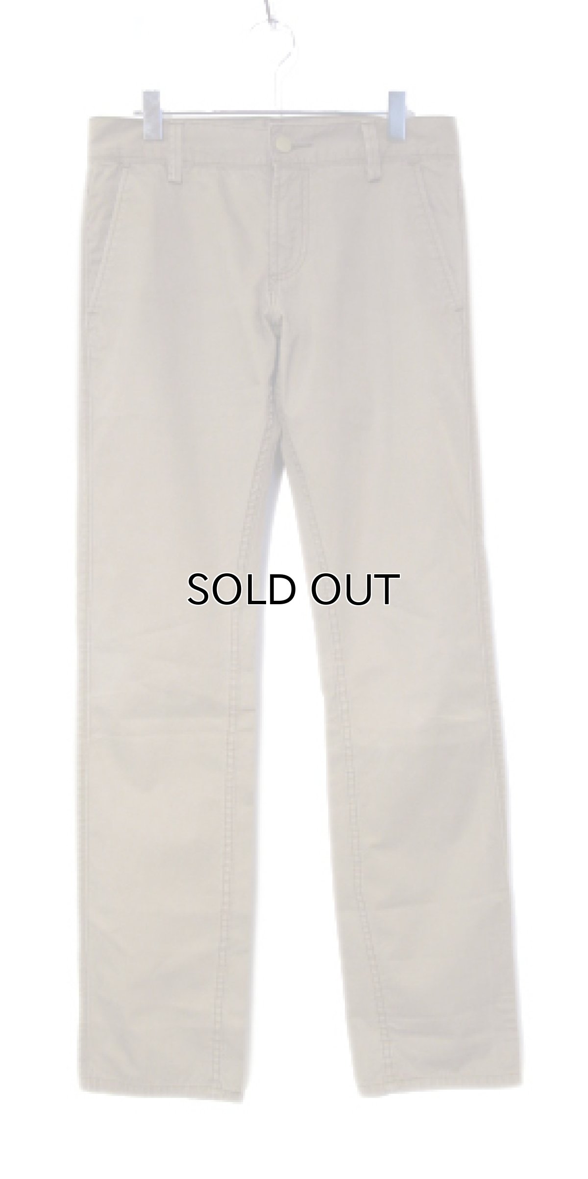 画像1: Levi's 511 Cotton Skinny Pants　BEIGE　size w 32 inch (表記 w30 L32) (1)